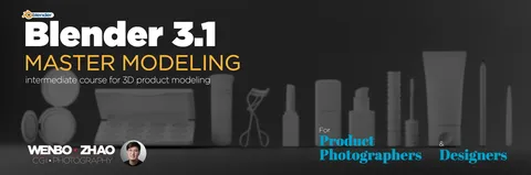 Master Modeling Cosmetics - Blender tutorials & courses