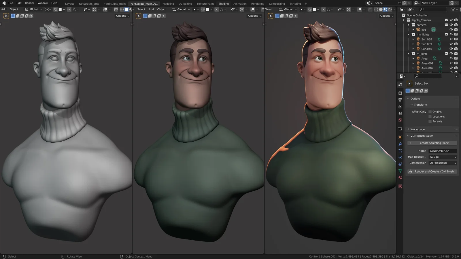 Master Sculpting Heads screenshot 8
