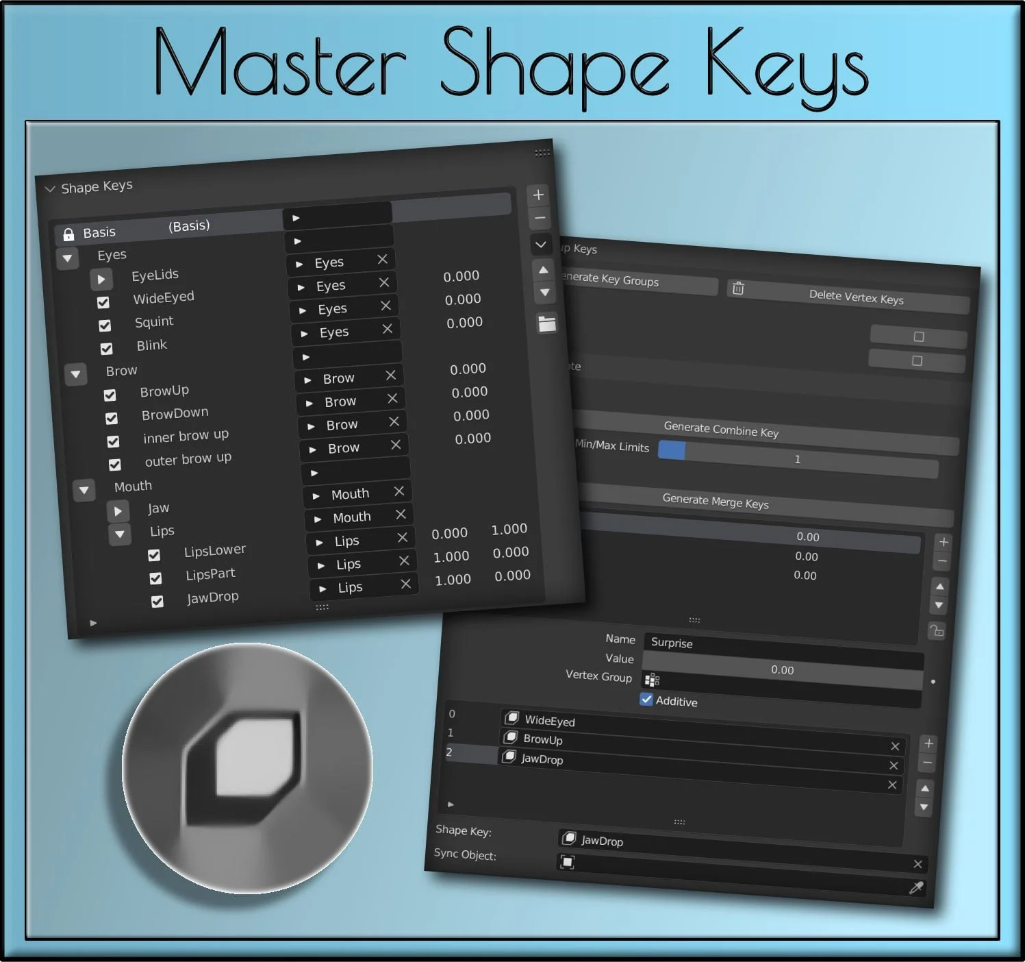 Master Shape Keys screenshot 2