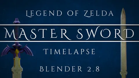 Master Sword - Blender 3d models