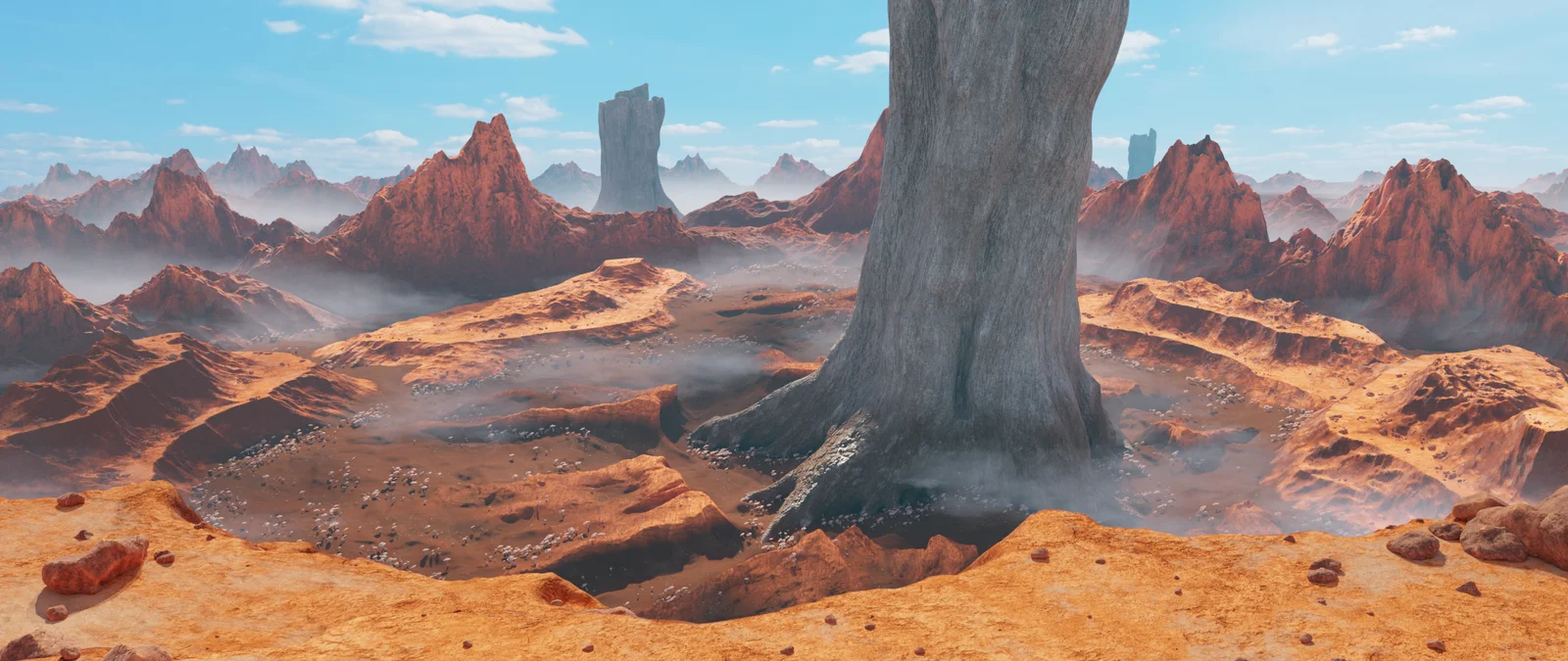 VFX Production: Drone & Alien Landscape screenshot 5