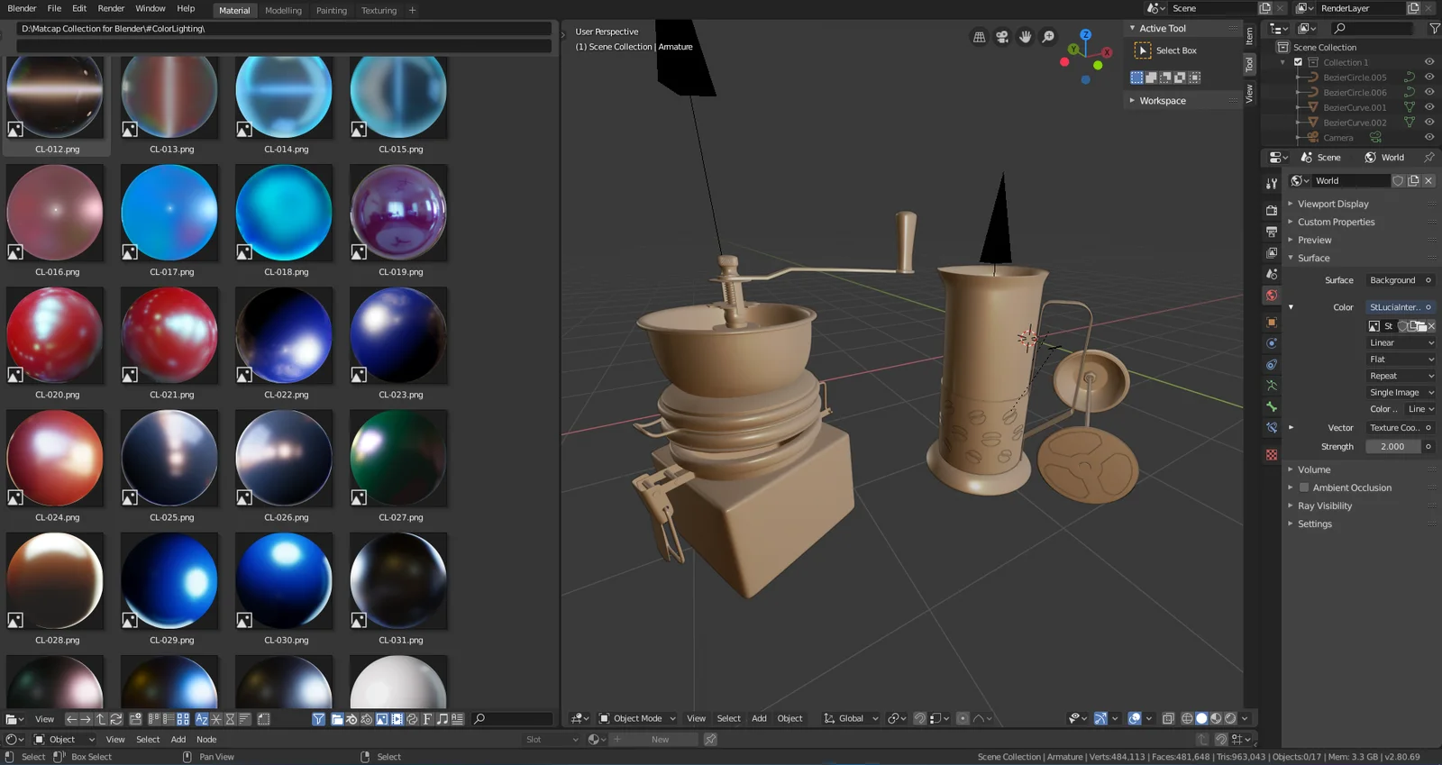 Matcap Collection screenshot 5