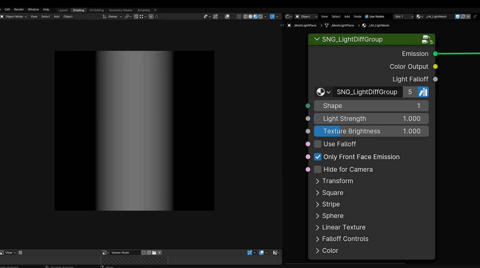 Light Mesh Shader screenshot 2