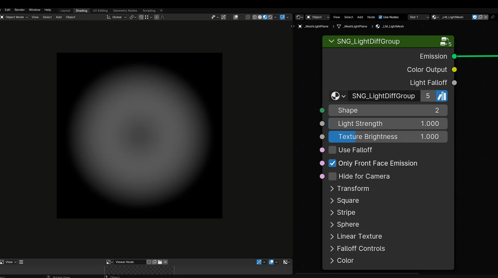 Light Mesh Shader screenshot 3
