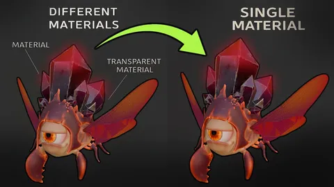 Material Merger - Blender addons
