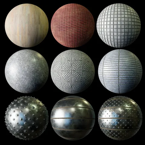 Material Mix Pack 02 - Blender textures & materials