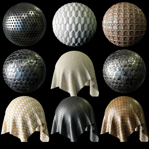 Material Mix Pack 04 - Blender textures & materials