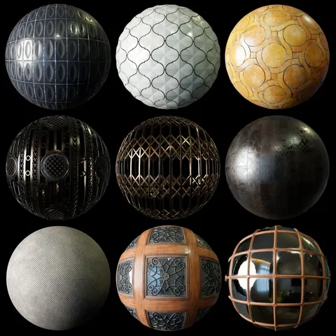 Material Mix Pack 05 - Blender textures & materials