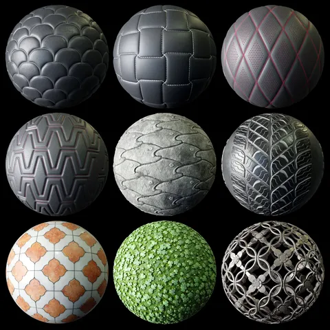 Material Mix Pack 06 - Blender textures & materials