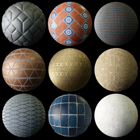 Material Mix Pack 07 - Blender textures & materials