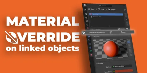 Material Override - Blender addons