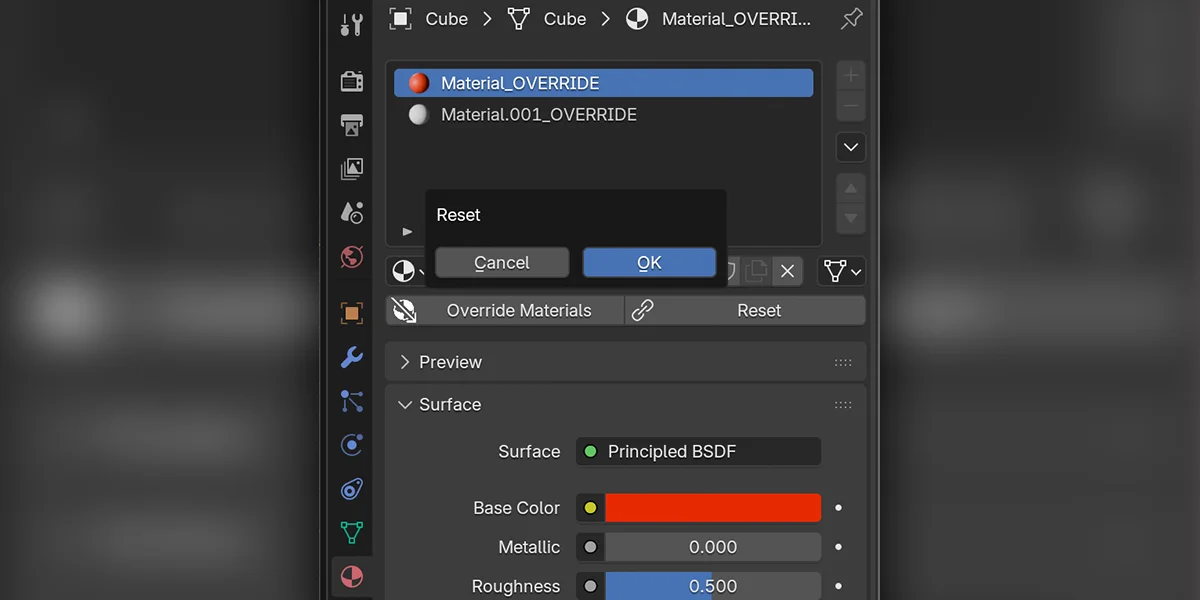 Material Override screenshot 5