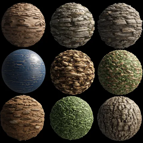 Material Pack 01 - Blender textures & materials
