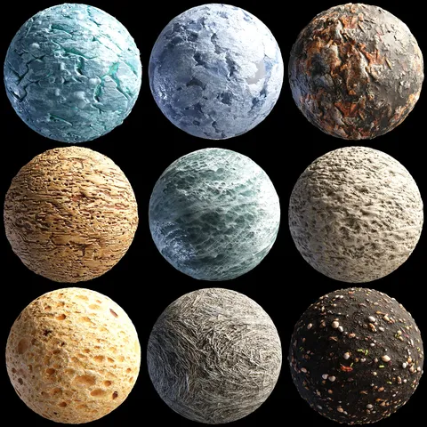 Material Pack 06 - Blender textures & materials