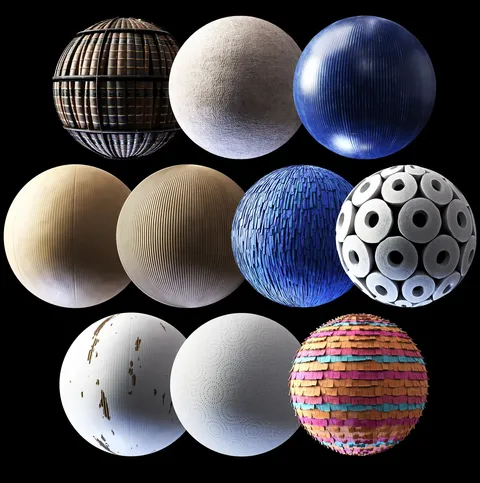 Paper Material Pack 01 - Blender textures & materials