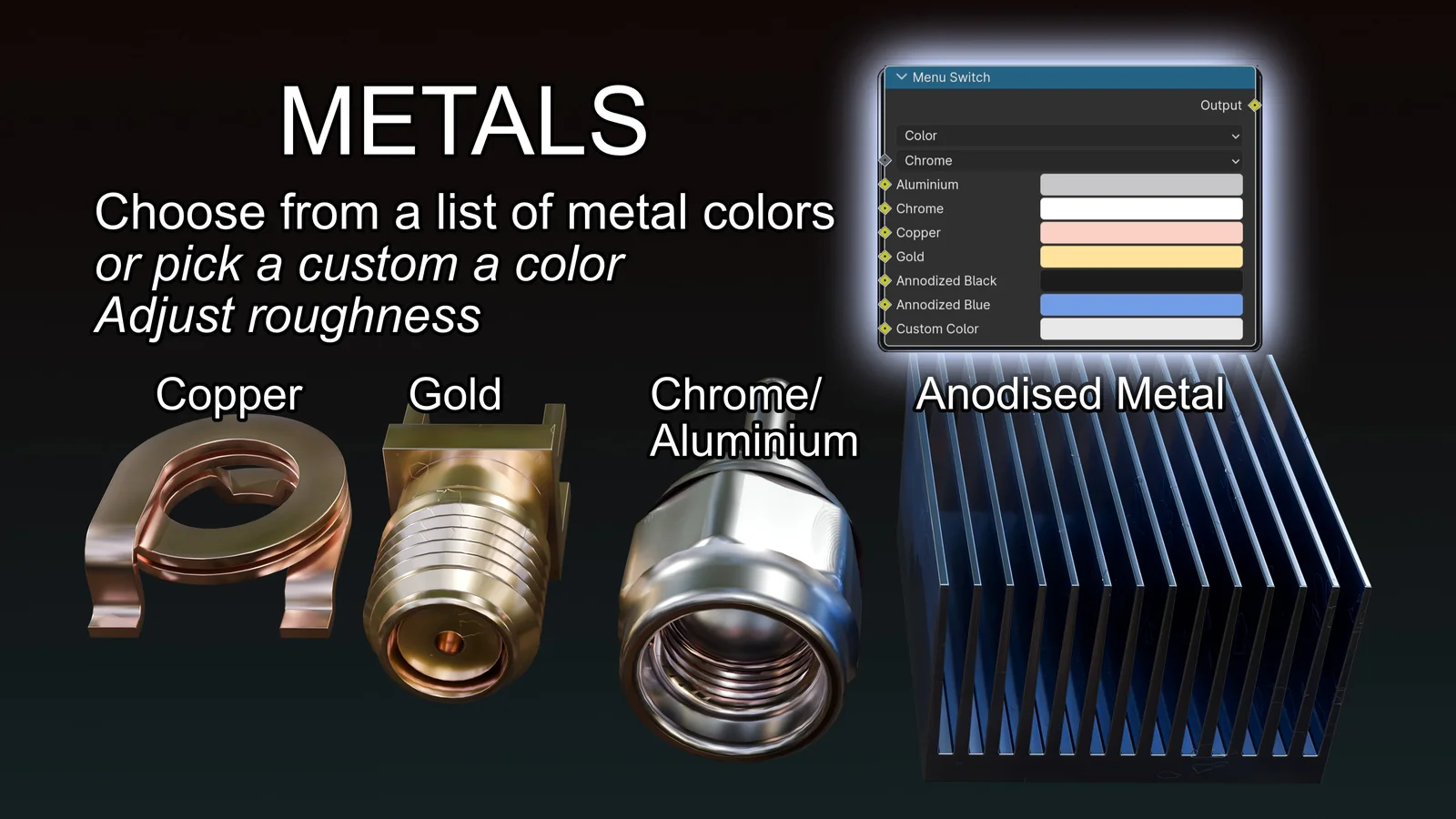 Material Presets screenshot 2