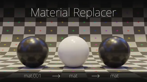 Material Replacer - Blender addons