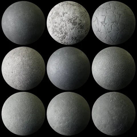 Asphalt Materials 01 - Blender textures & materials