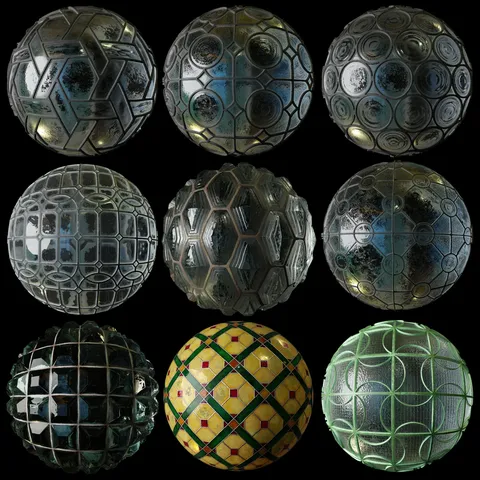 Glass Windows Materials - Blender textures & materials