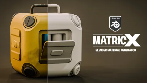 MatricX - Blender shaders