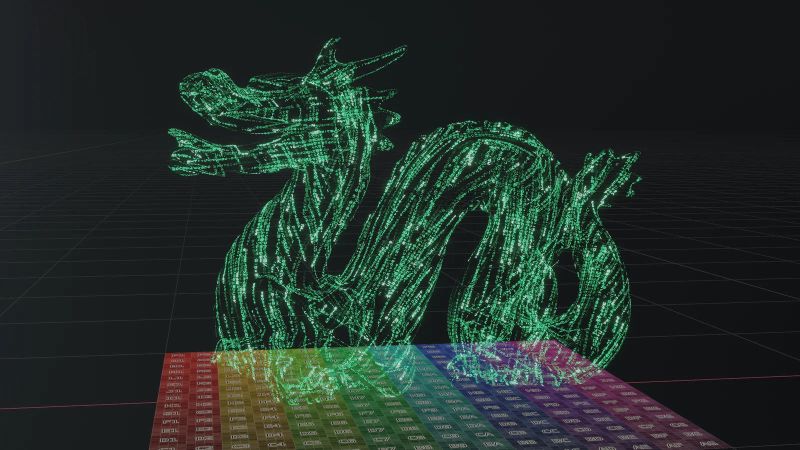 Matrix Rain Code screenshot 3