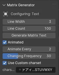 Matrix Text Generator screenshot 3