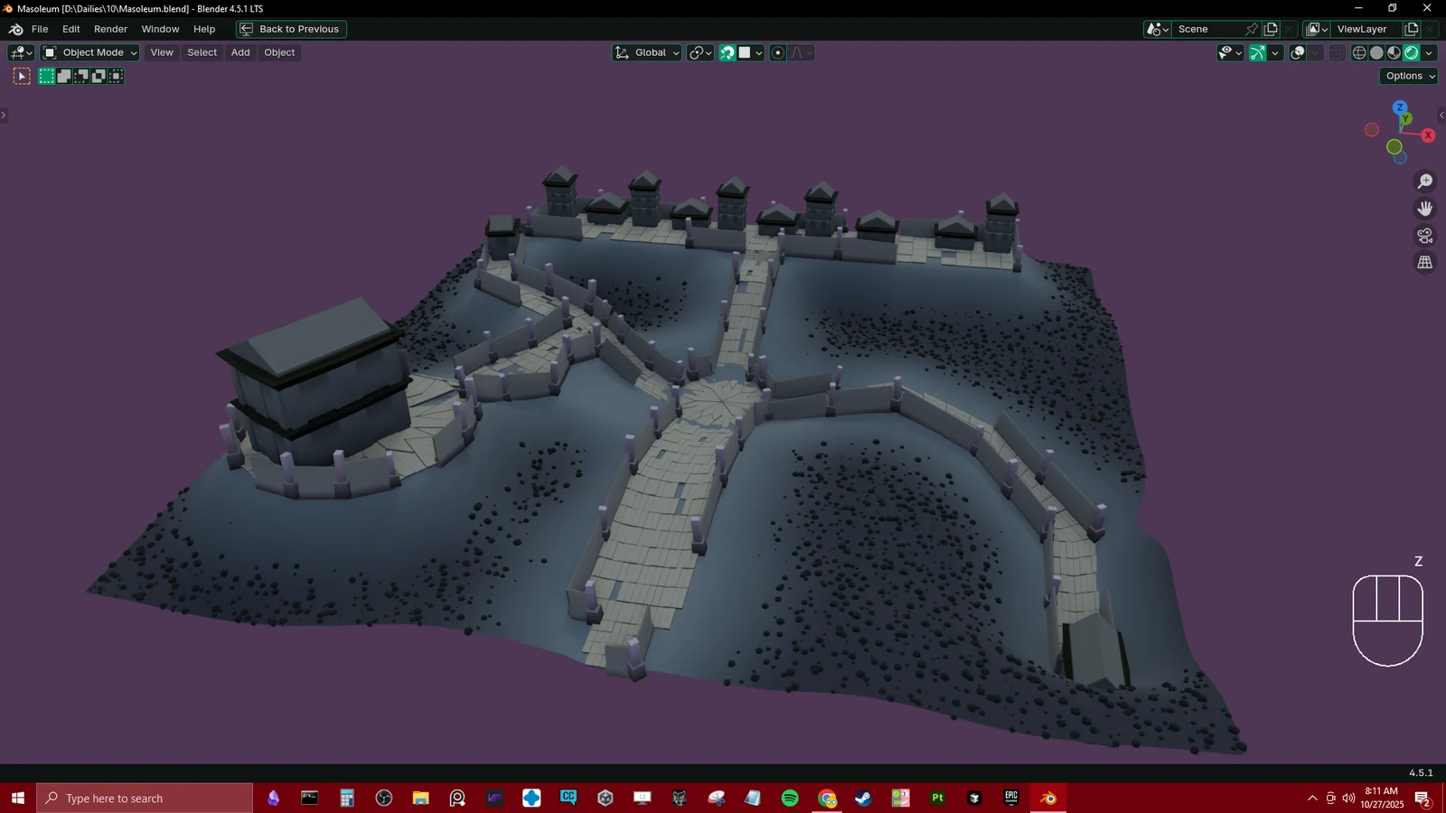 Mausoleum Haunted Terrain screenshot 2
