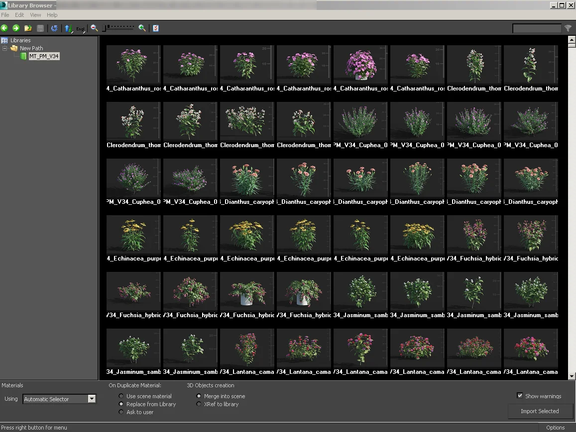 Maxtree Plant Models Vol 34 screenshot 2