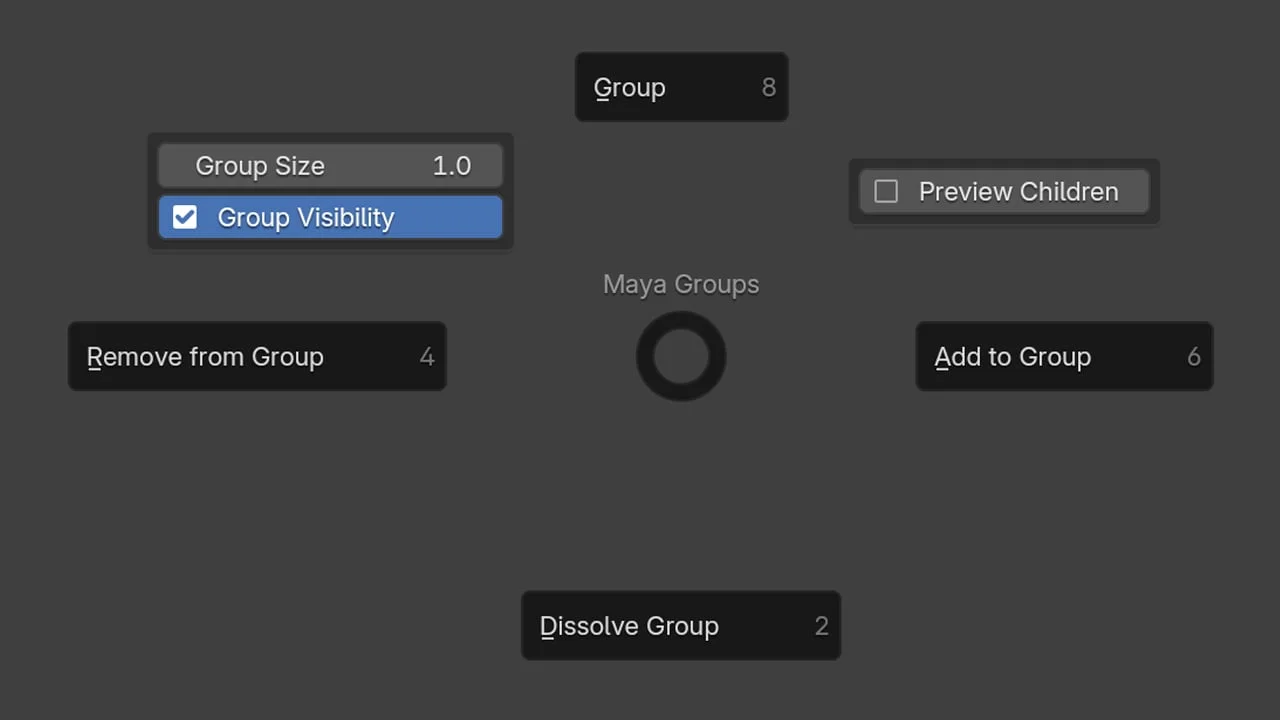 Maya Groups screenshot 2