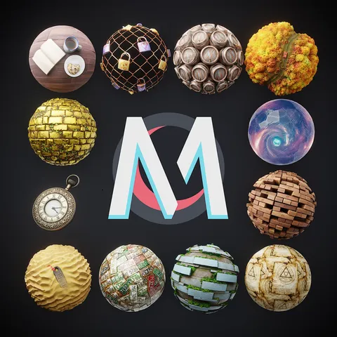 Mayterials 2022 - Blender shaders