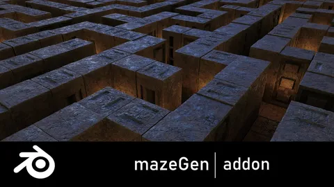 MazeGen - Blender addons
