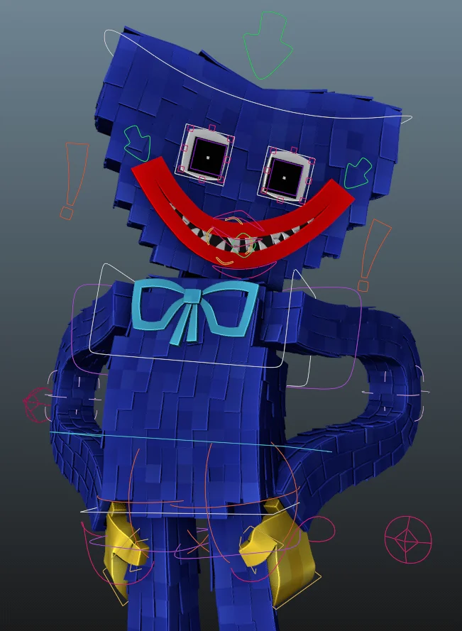 MC Huggy Wuggy Rig screenshot 3
