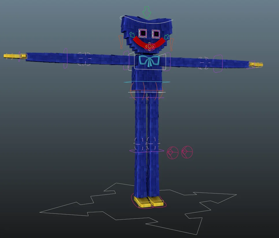 MC Huggy Wuggy Rig screenshot 4