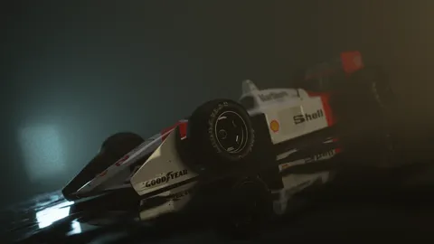 McLaren F1 MP4/4 - Blender 3d models