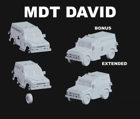 MDT David - Blender 3d models