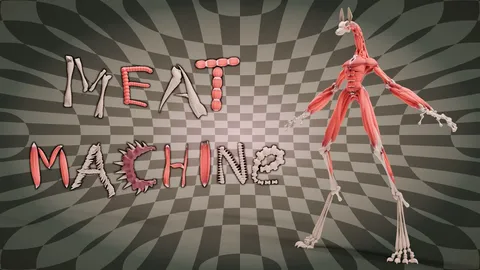 Meat Machine - Blender geometry nodes