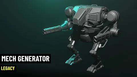 Mech Generator - Blender addons