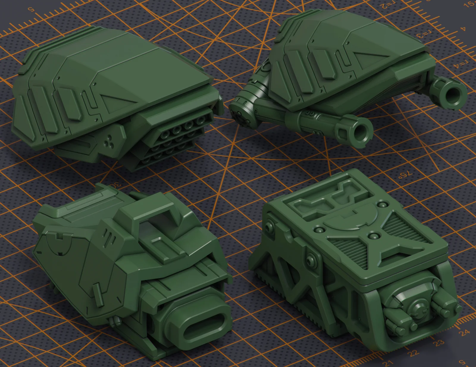 Mech Warrior Kitbash 2 screenshot 5