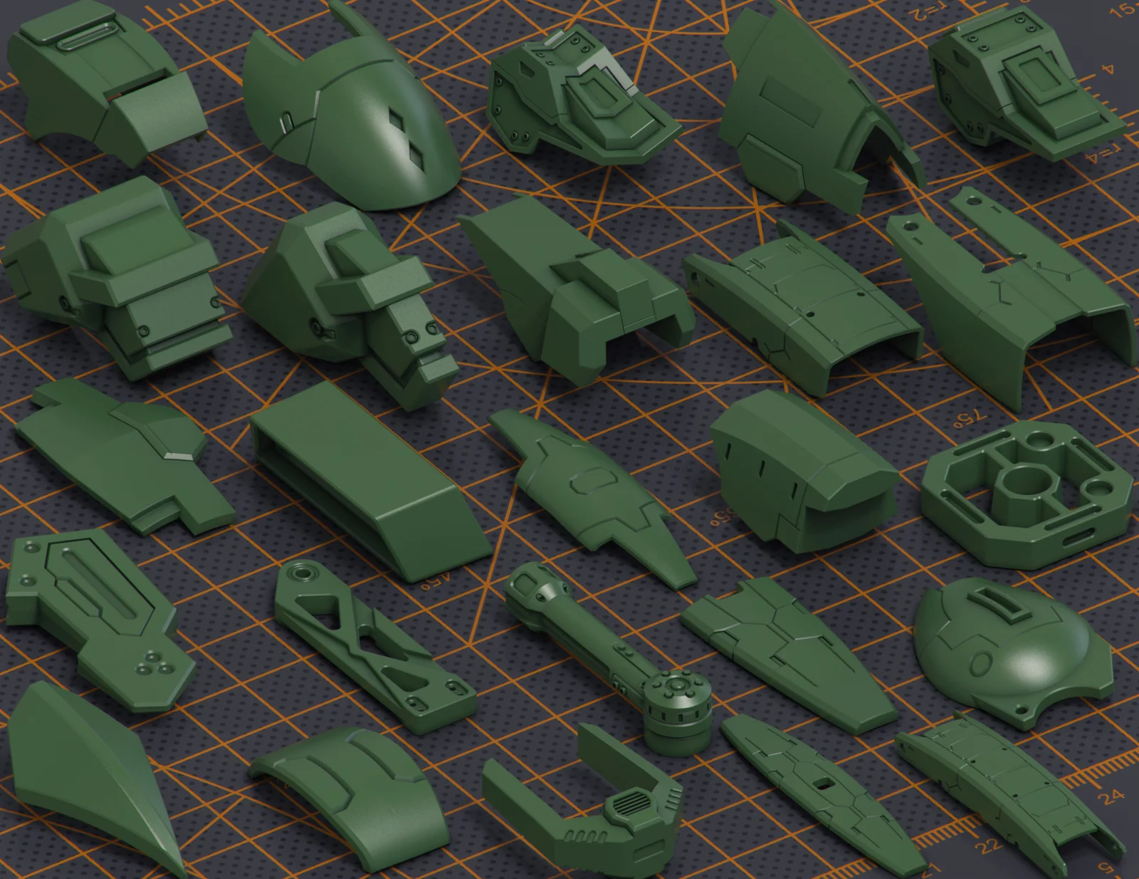 Mech Warrior Kitbash 2 screenshot 7