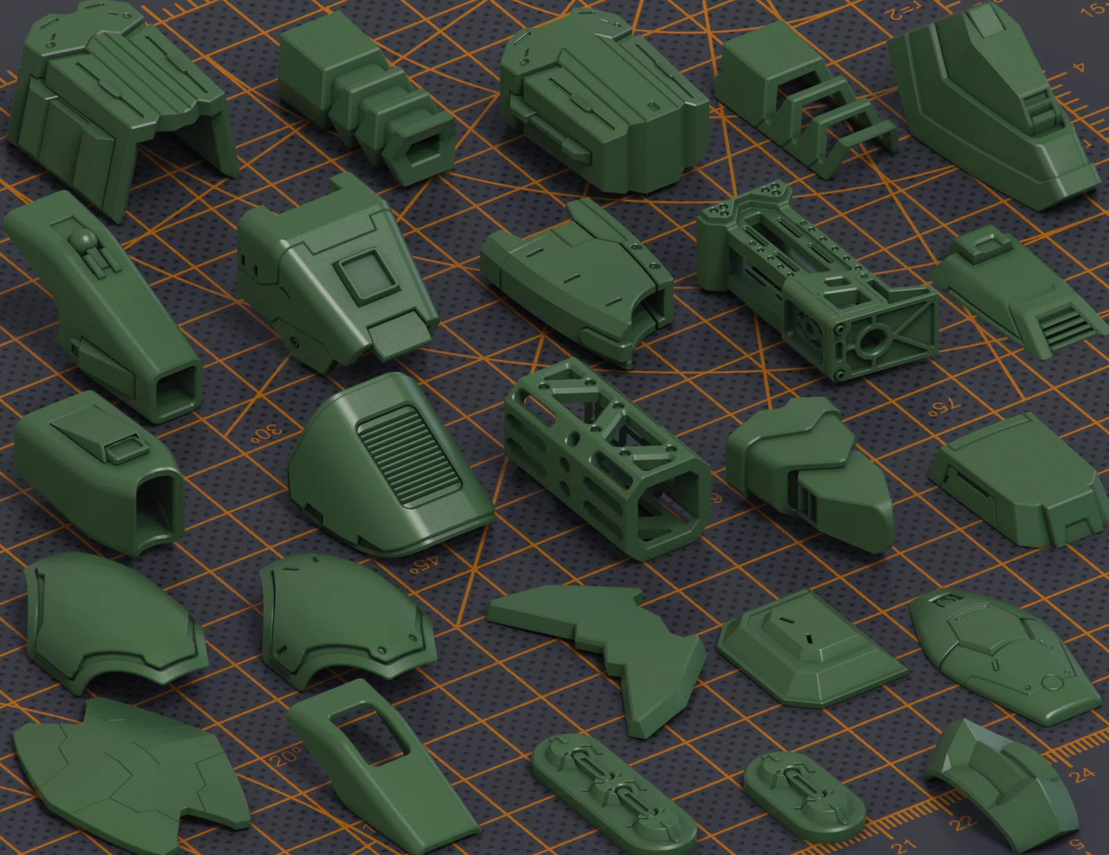 Mech Warrior Kitbash 2 screenshot 8