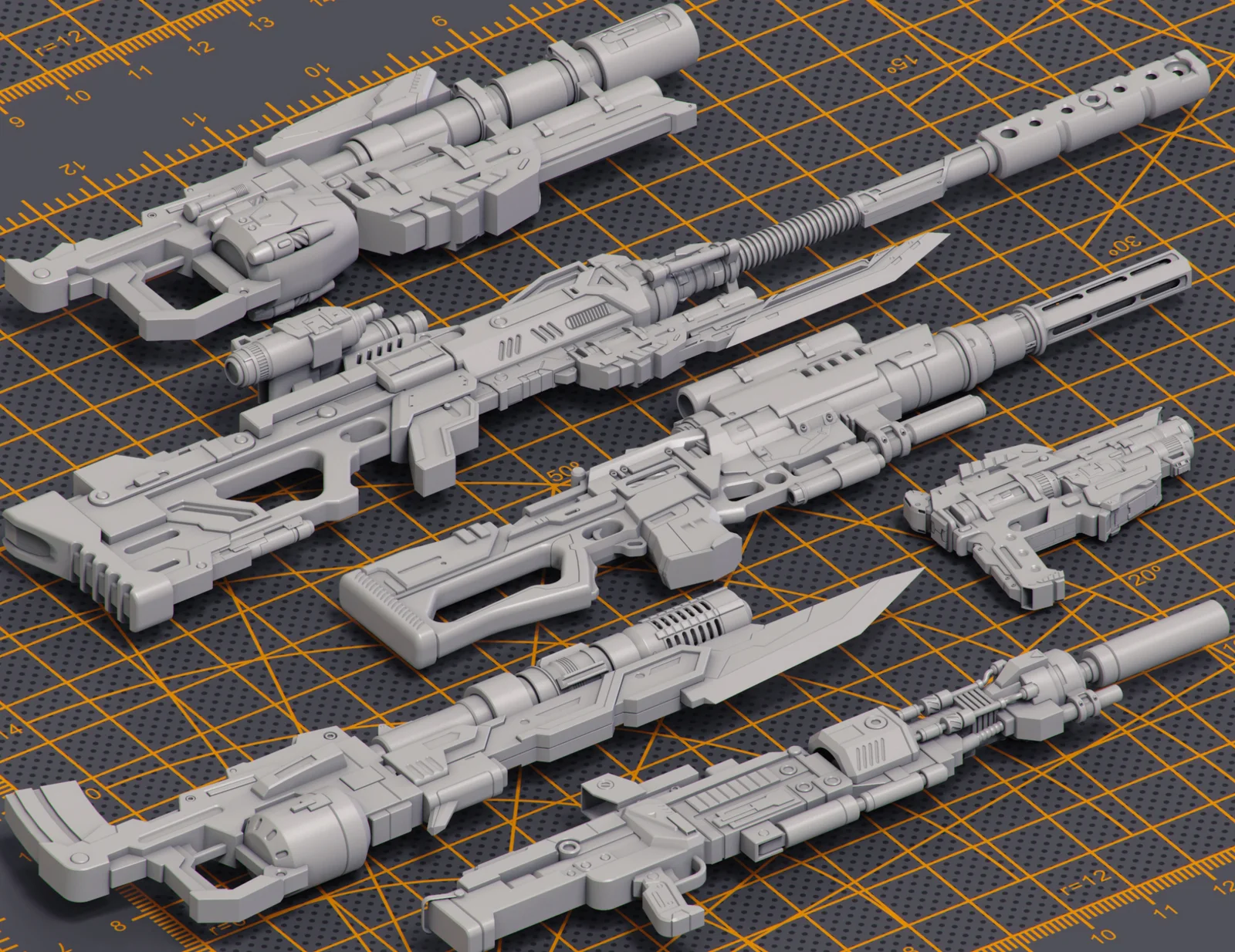 Mech Warrior Kitbash 4 screenshot 2