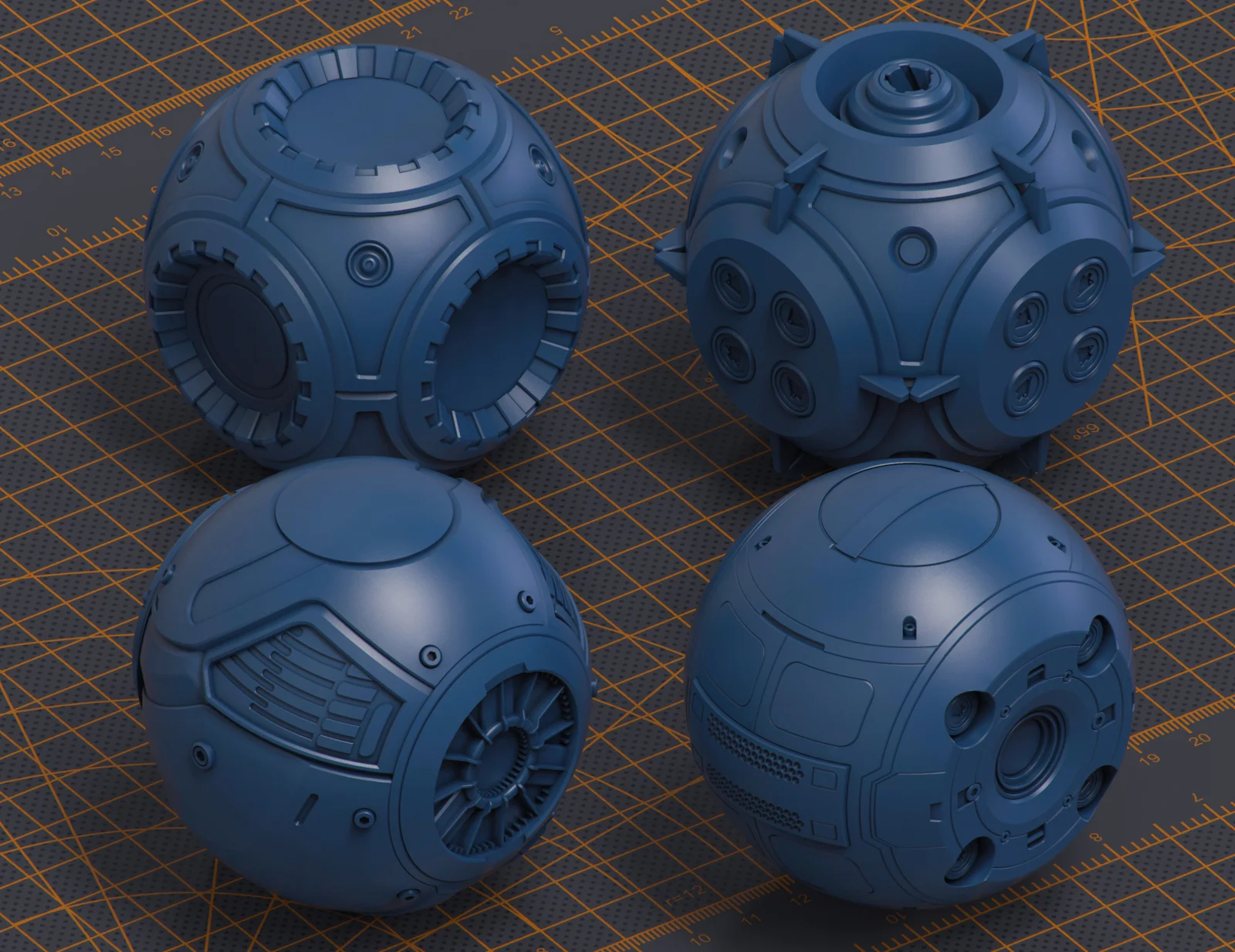 Mech Warrior Kitbash 8 screenshot 4