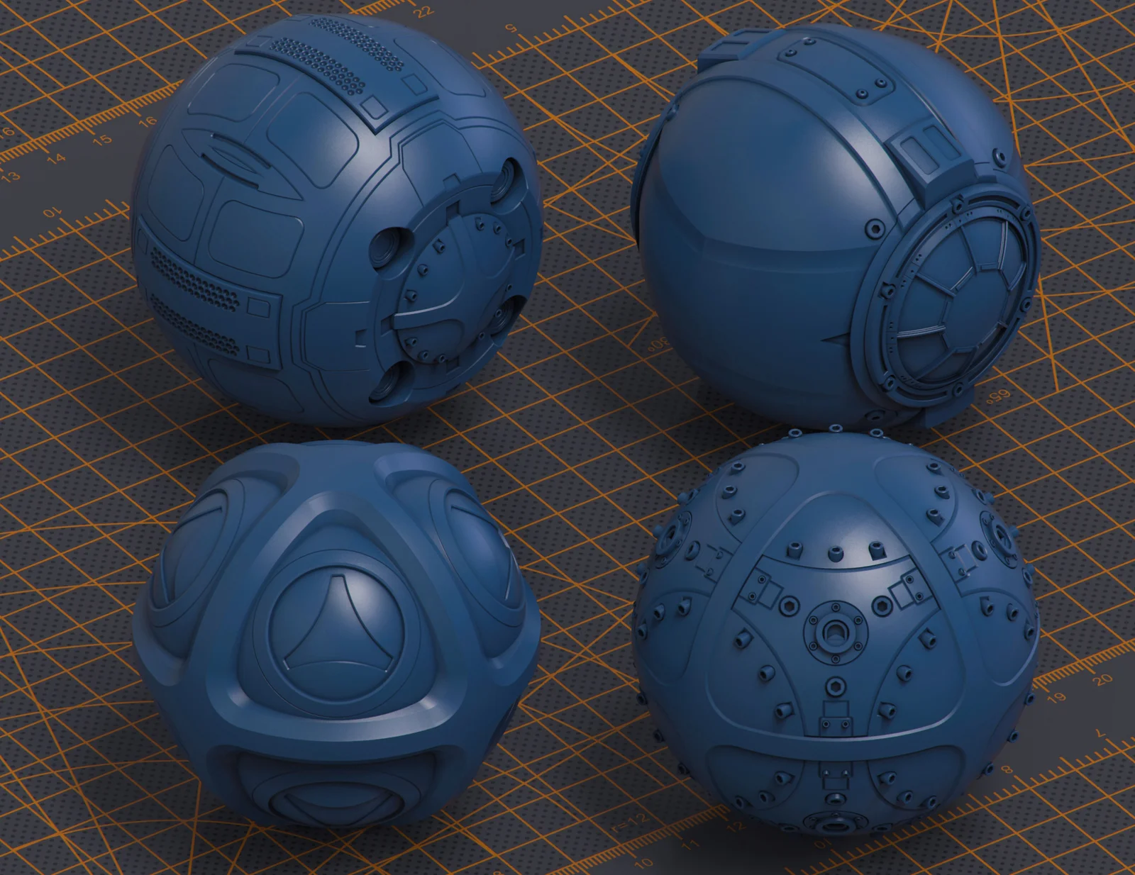 Mech Warrior Kitbash 8 screenshot 5