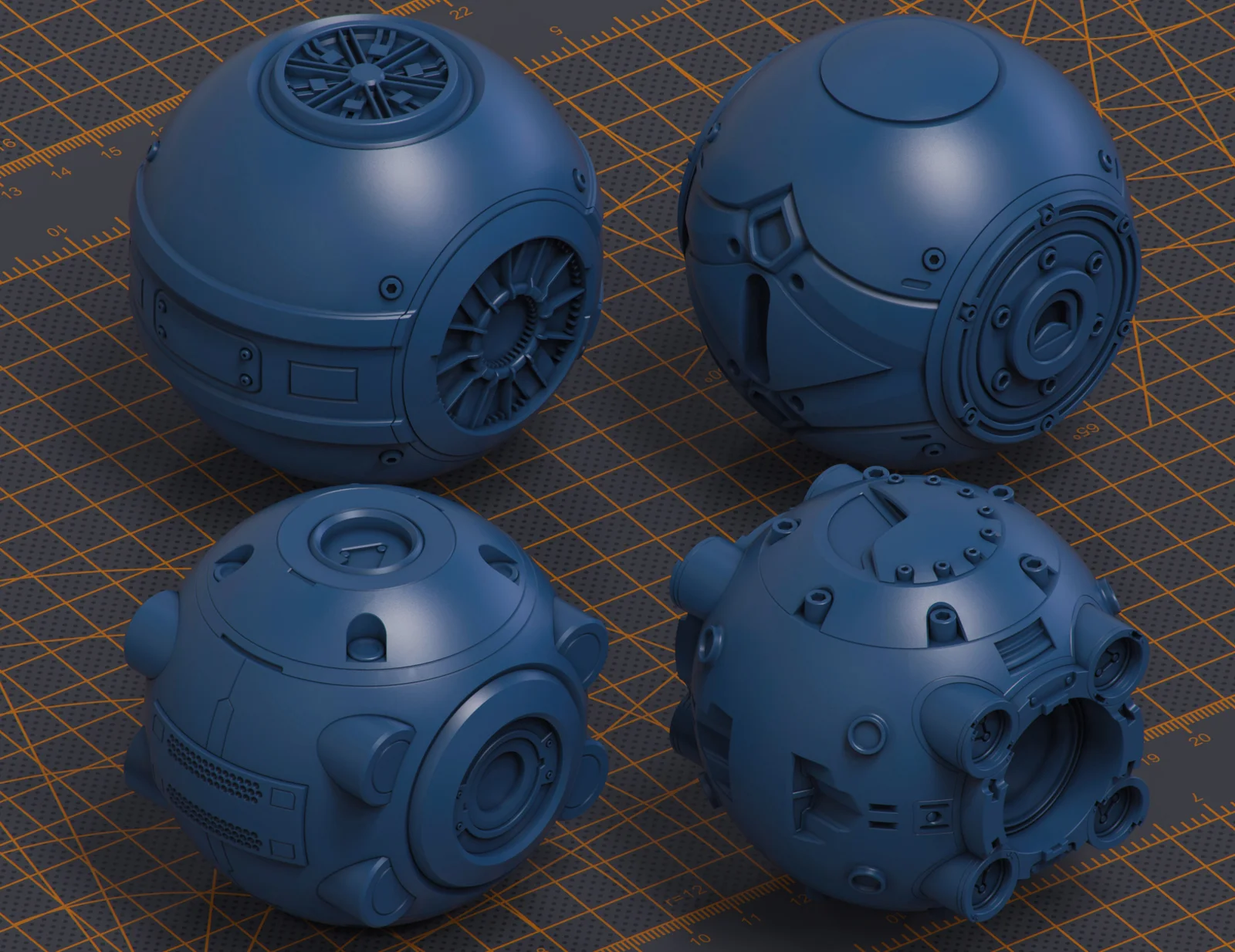 Mech Warrior Kitbash 8 screenshot 7