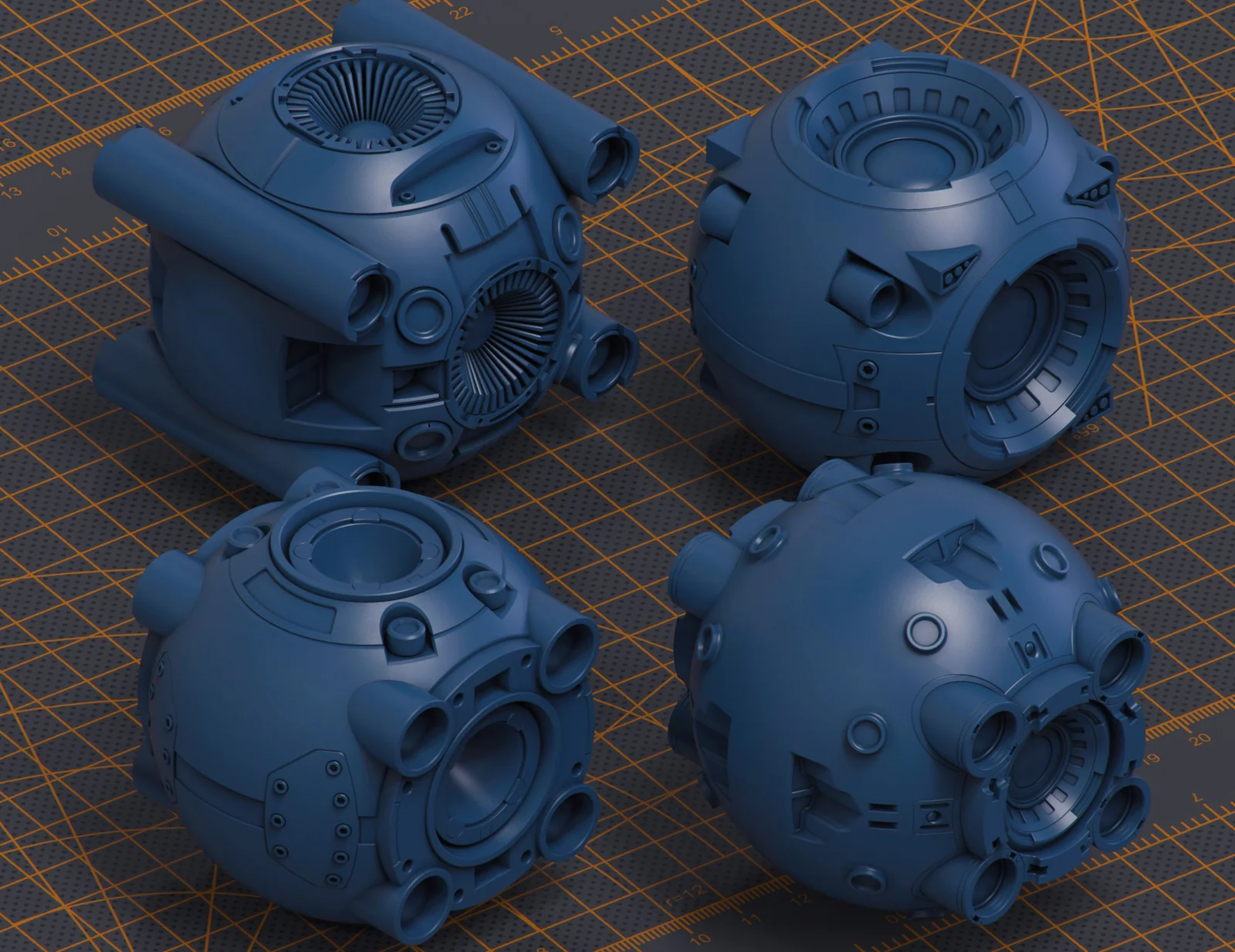 Mech Warrior Kitbash 8 screenshot 8