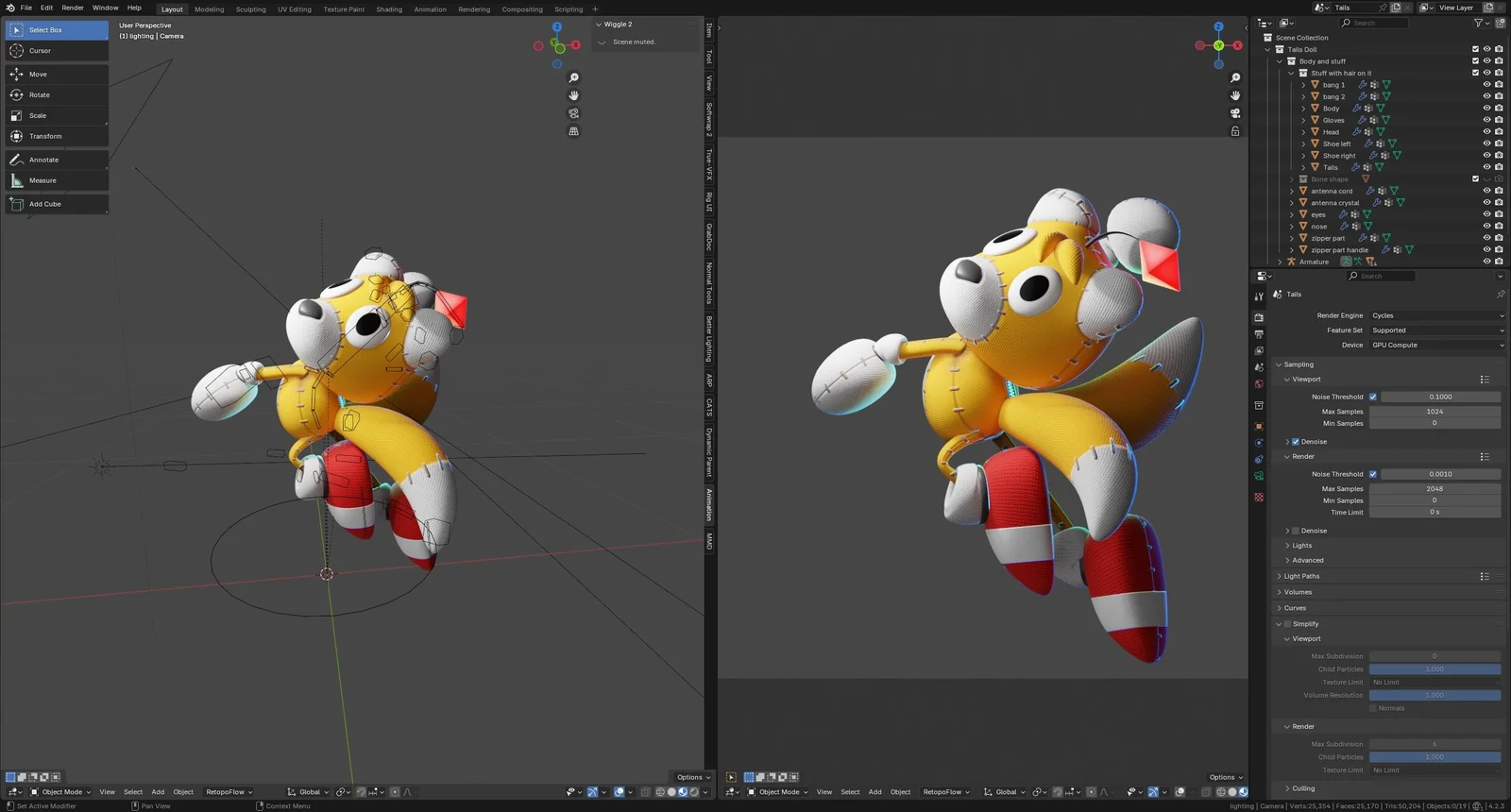 Mecha Sonic & Tails Doll Rigs screenshot 5