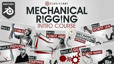 Mechanical Rigging Course - Blender tutorials & courses