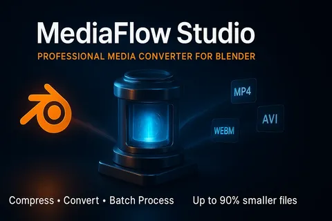 MediaFlow Studio - Blender addons