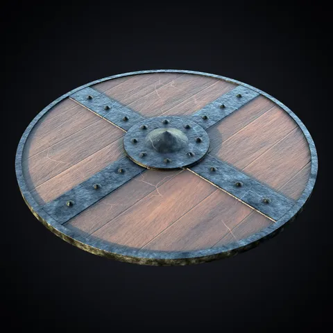Medieval Shield Material - Blender shaders