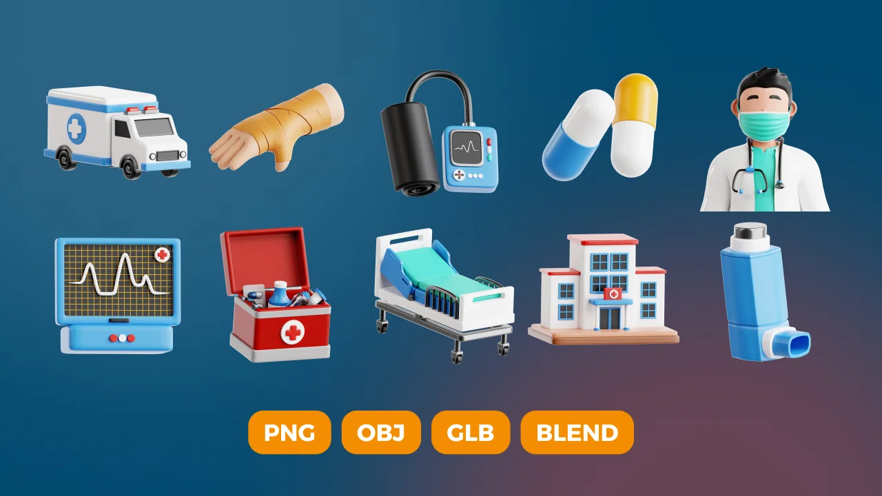 Medical 3D Illustration screenshot 2